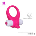 Silicone vibrating cock ring vibrator for longer-lasting pleasure, cock ring pictures